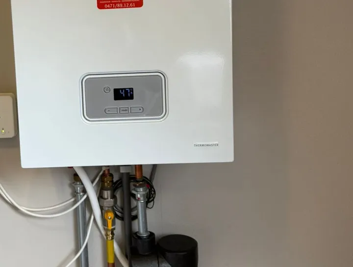 Bedieningspaneel van een Bulex ThermoMaster met temperatuur op het display